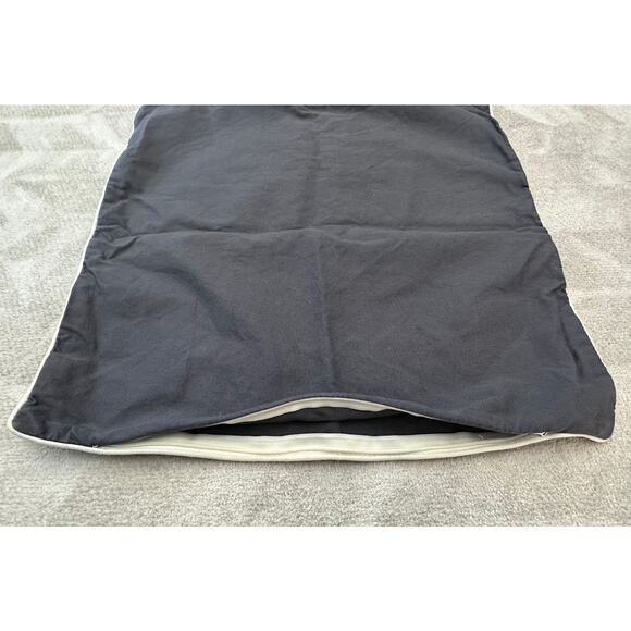 “Be Our Guest” Decorative Pillow Cover - 18x18 Gray Accent Cushion Case - Picture 3 of 4